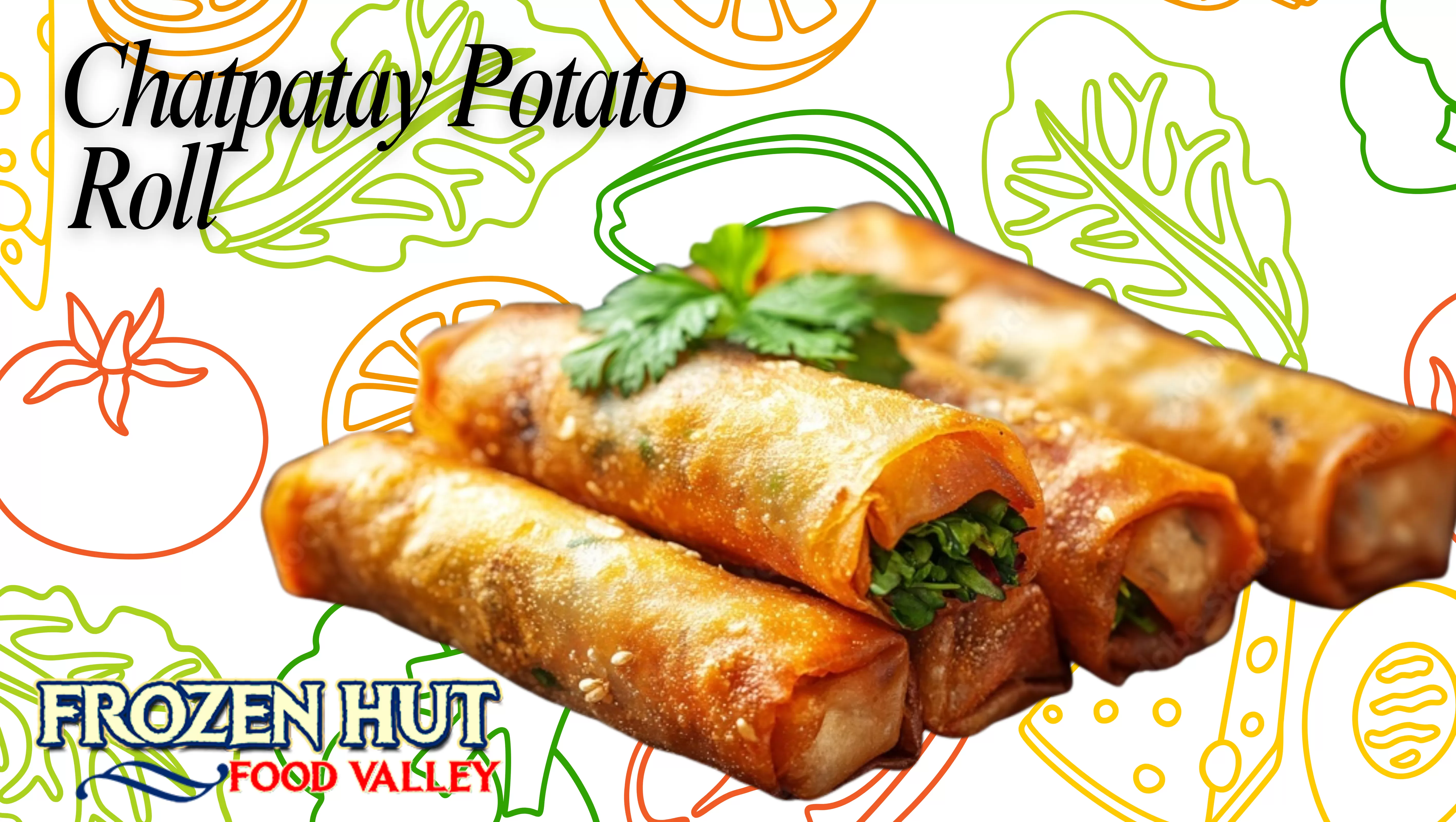Chatpatay Potato Roll