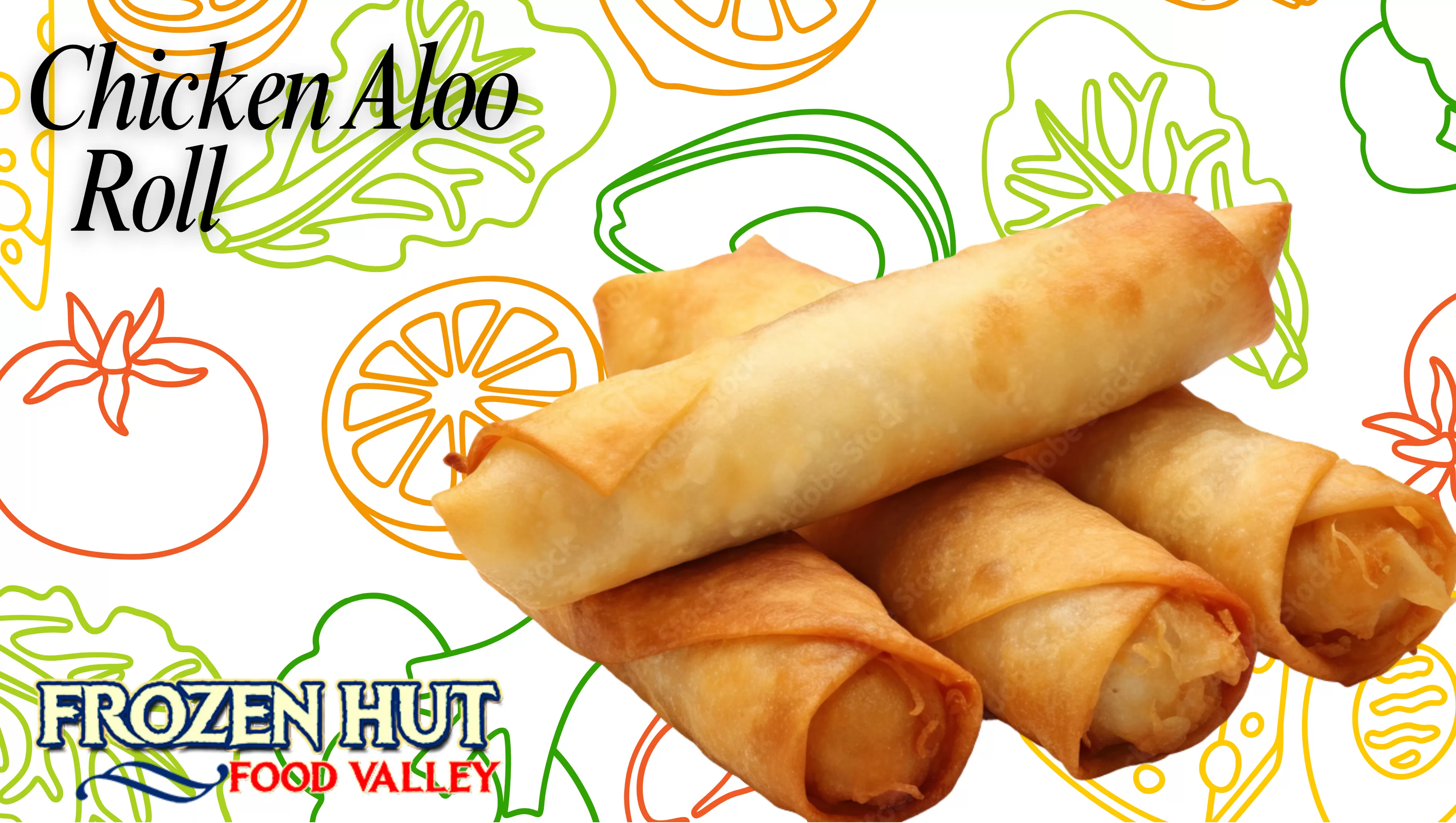 Chicken Aloo Roll