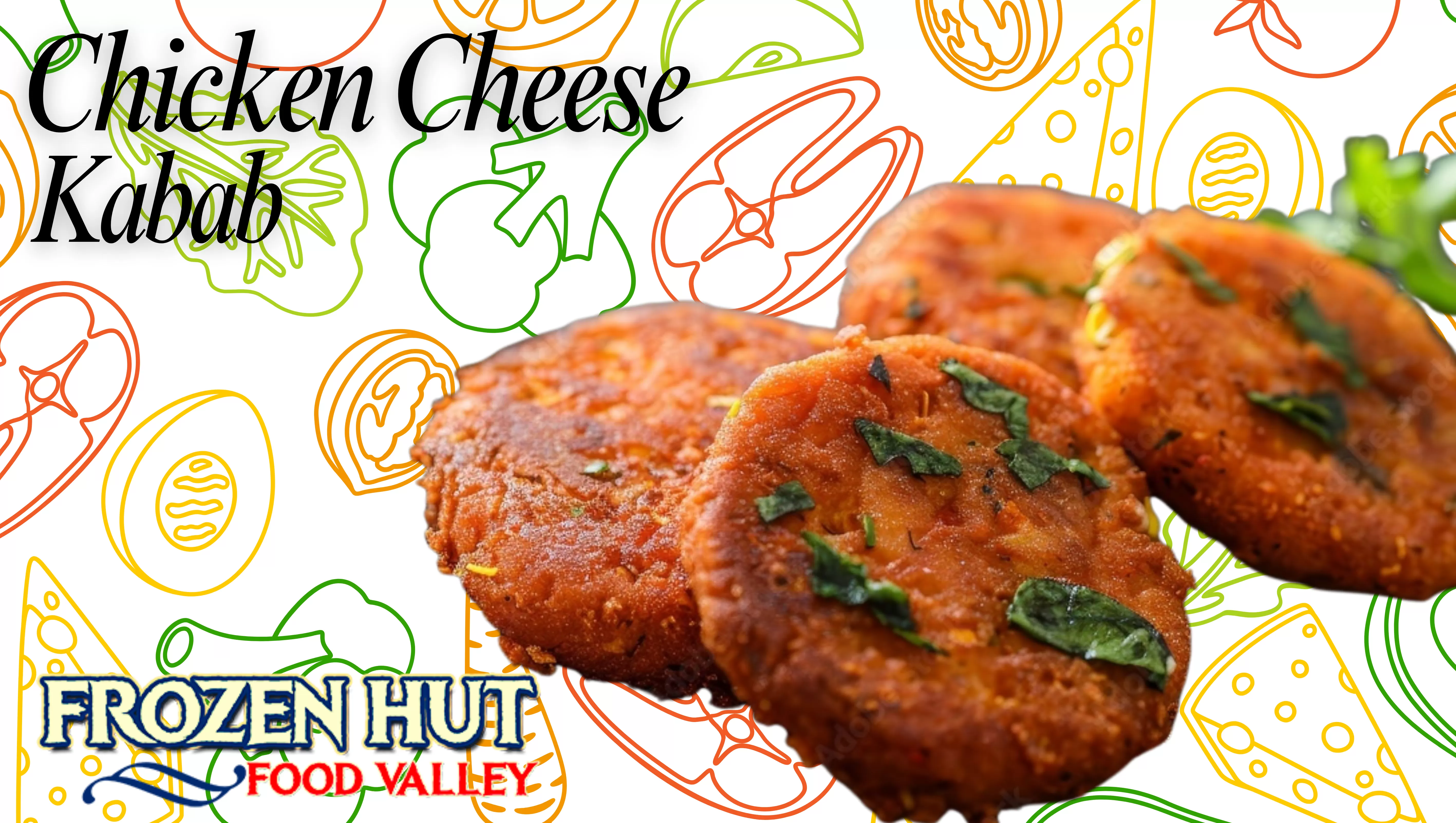 Chicken Cheese Kabab