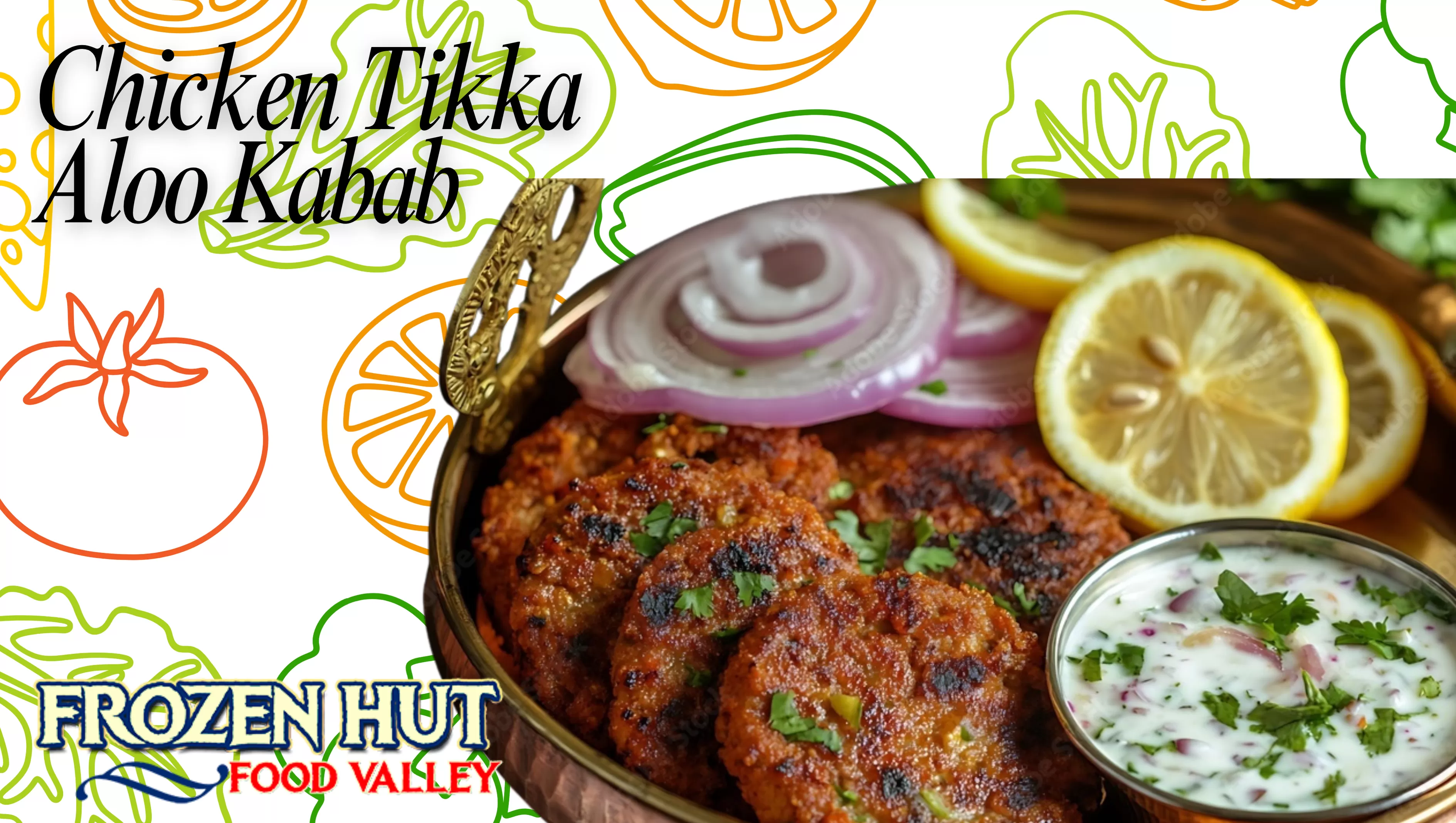 Chicken Tikka Aloo Kabab