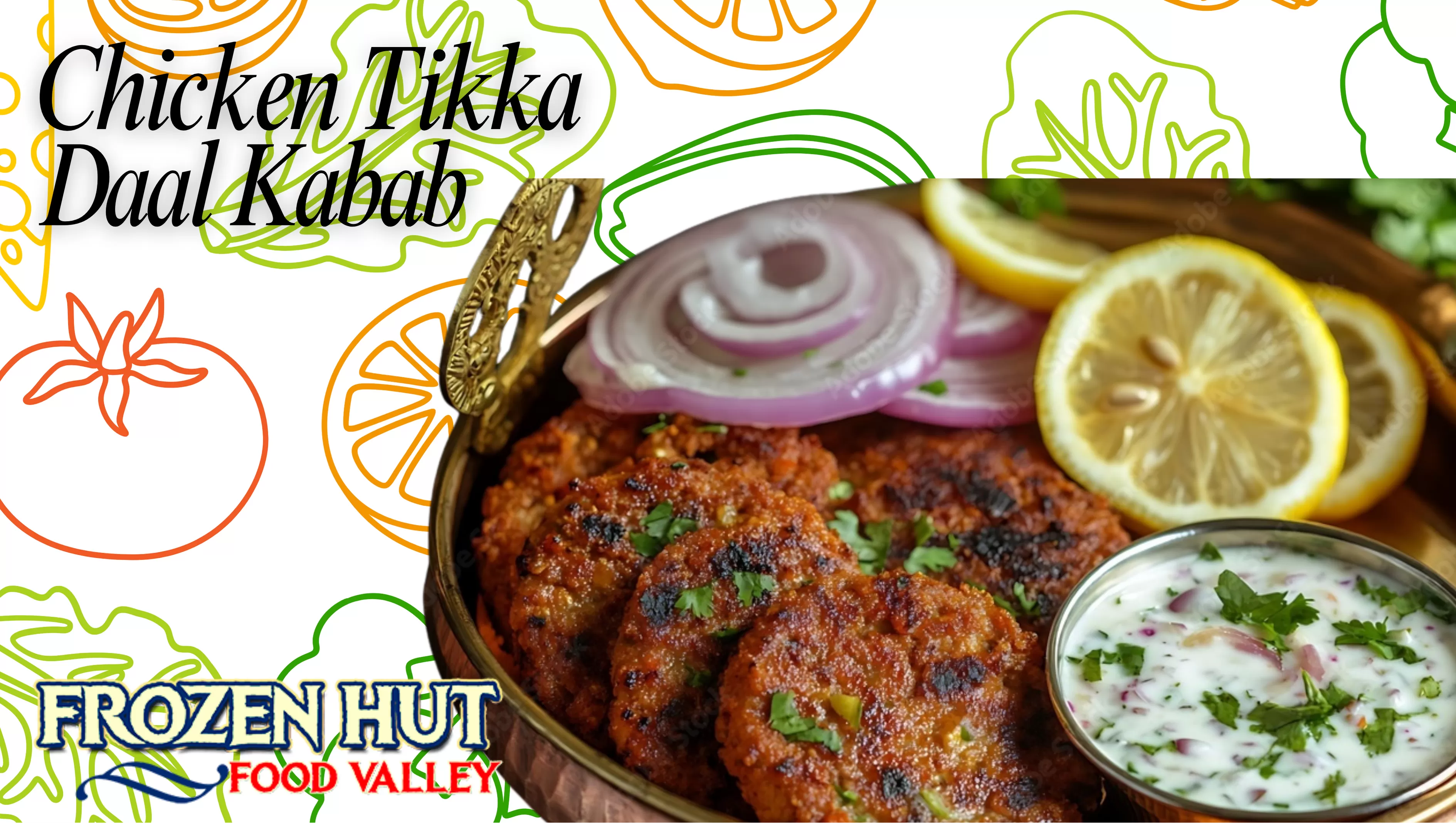 Chicken Tikka Daal Kabab