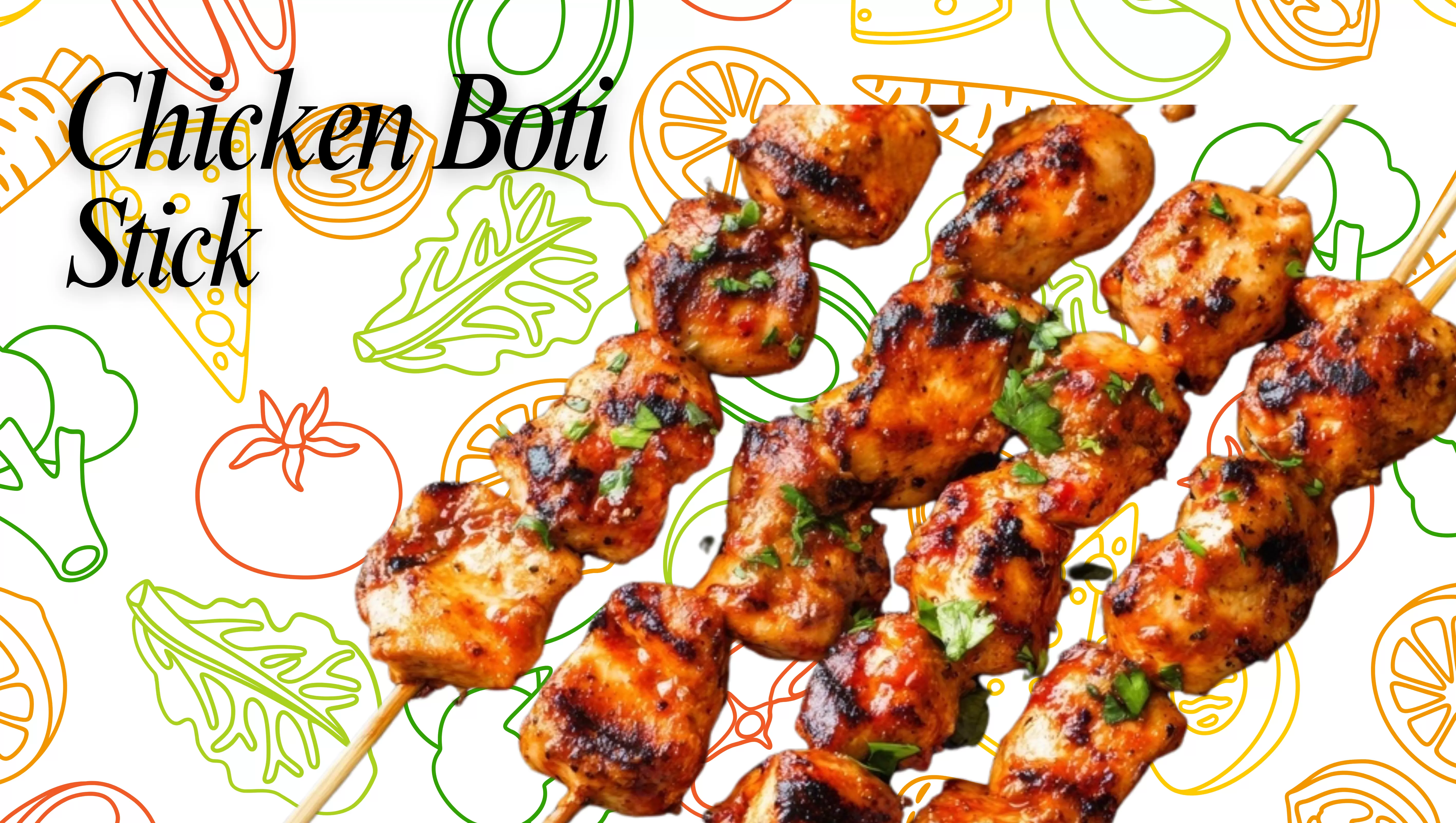 Chicken Boti Stick