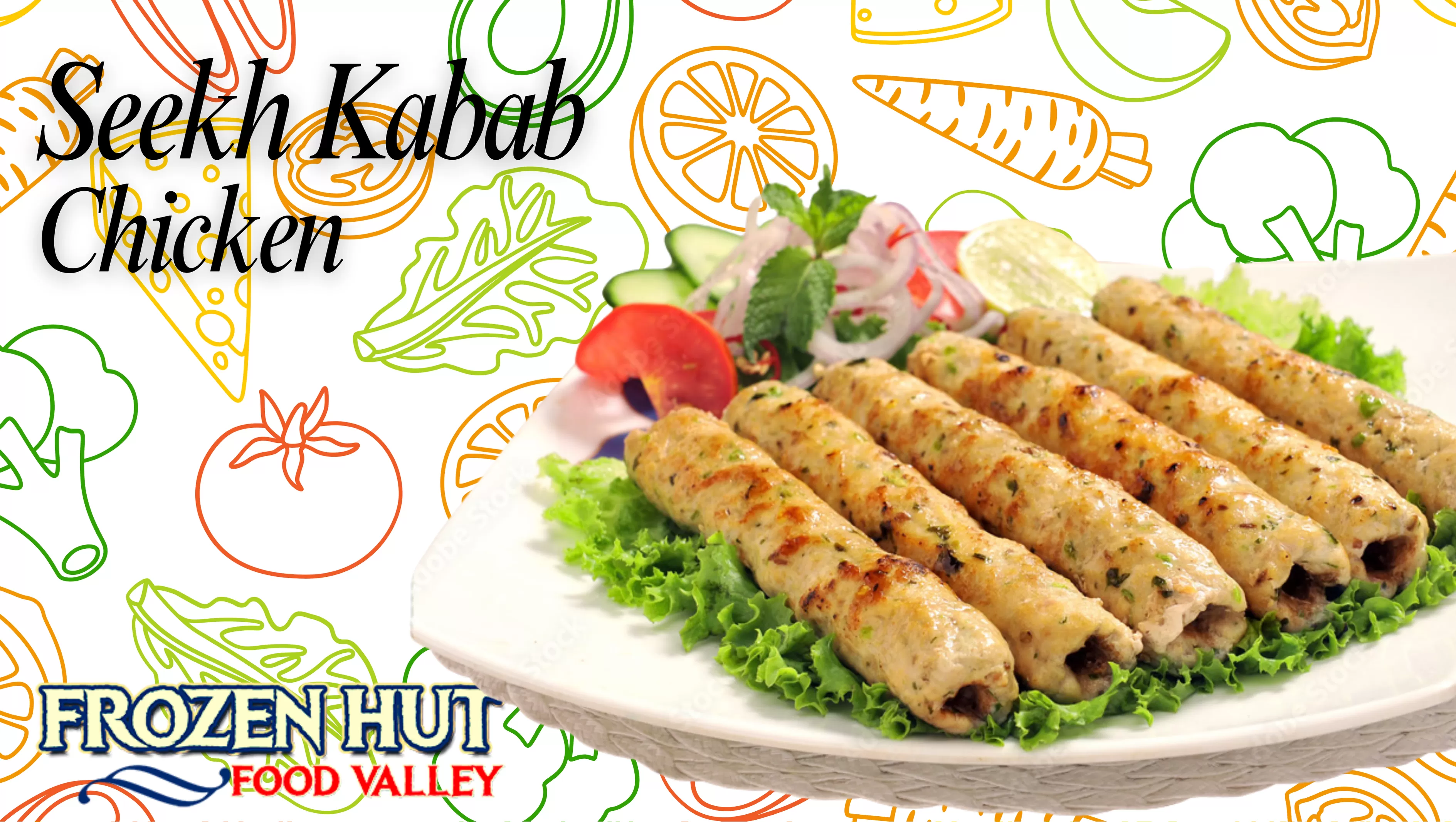 Seekh Kabab (Chicken)