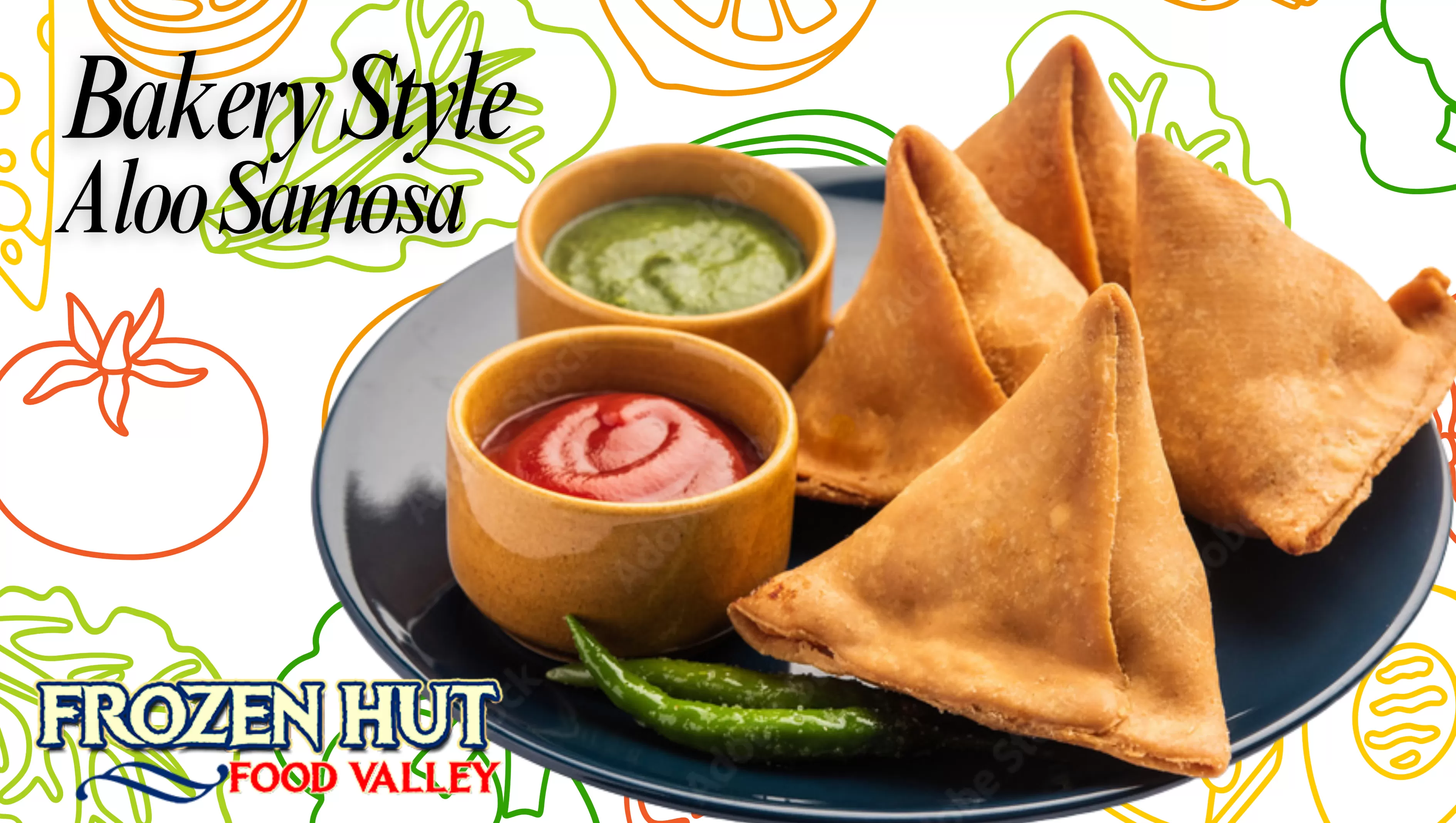 Aloo Samosa Bakery Style