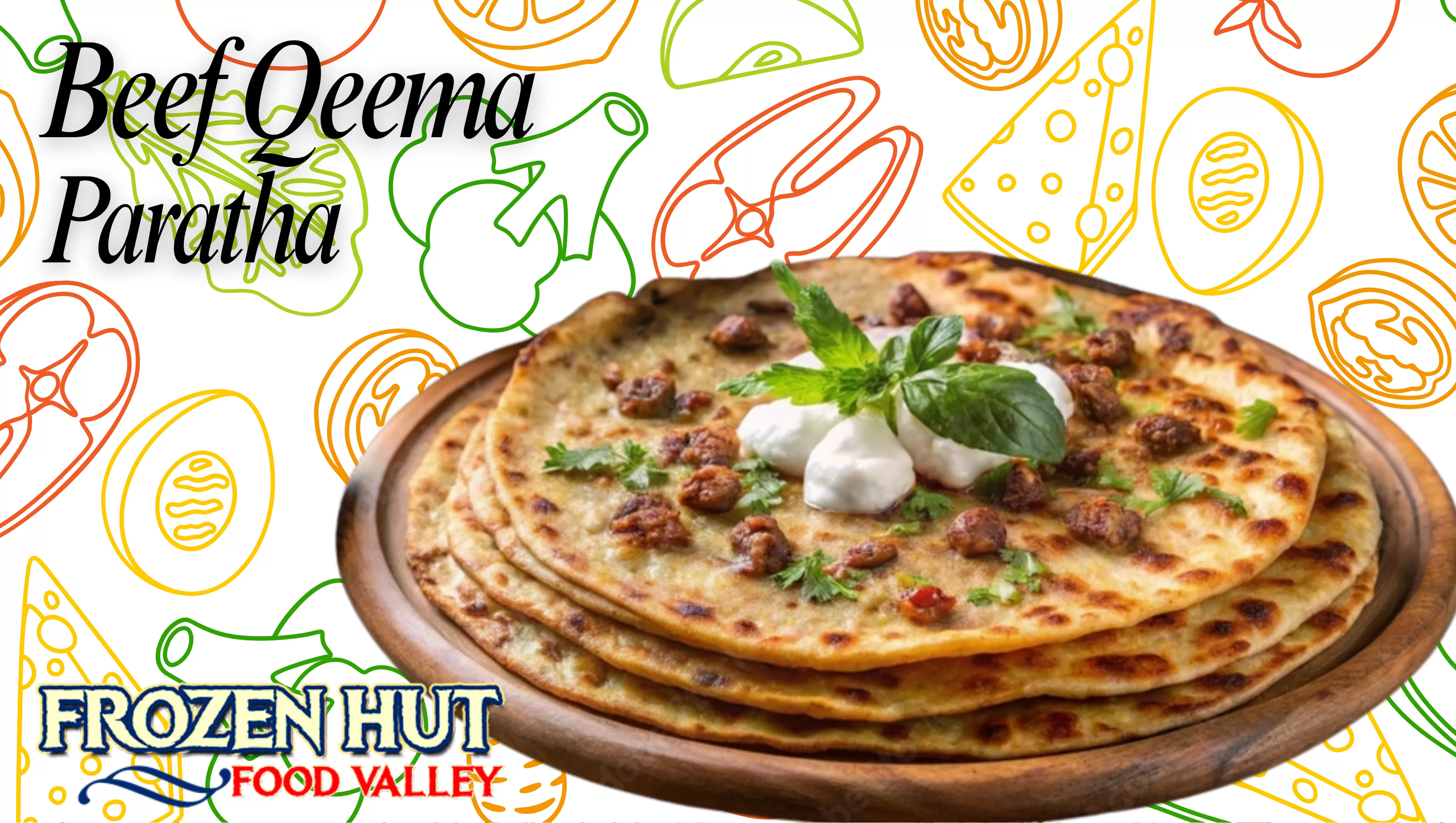 Beef Qeema Paratha