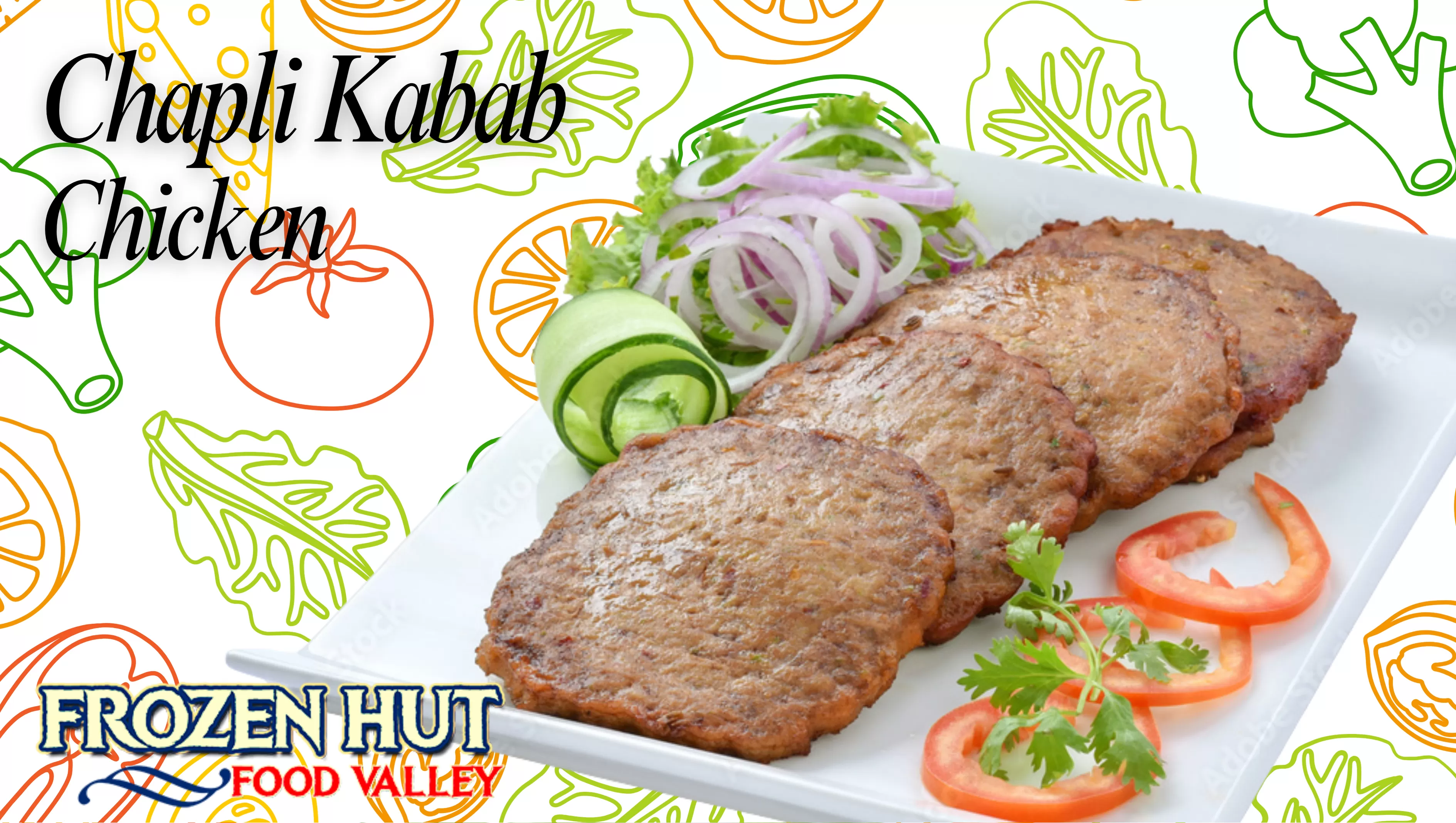 Chapli Kabab (Chicken)