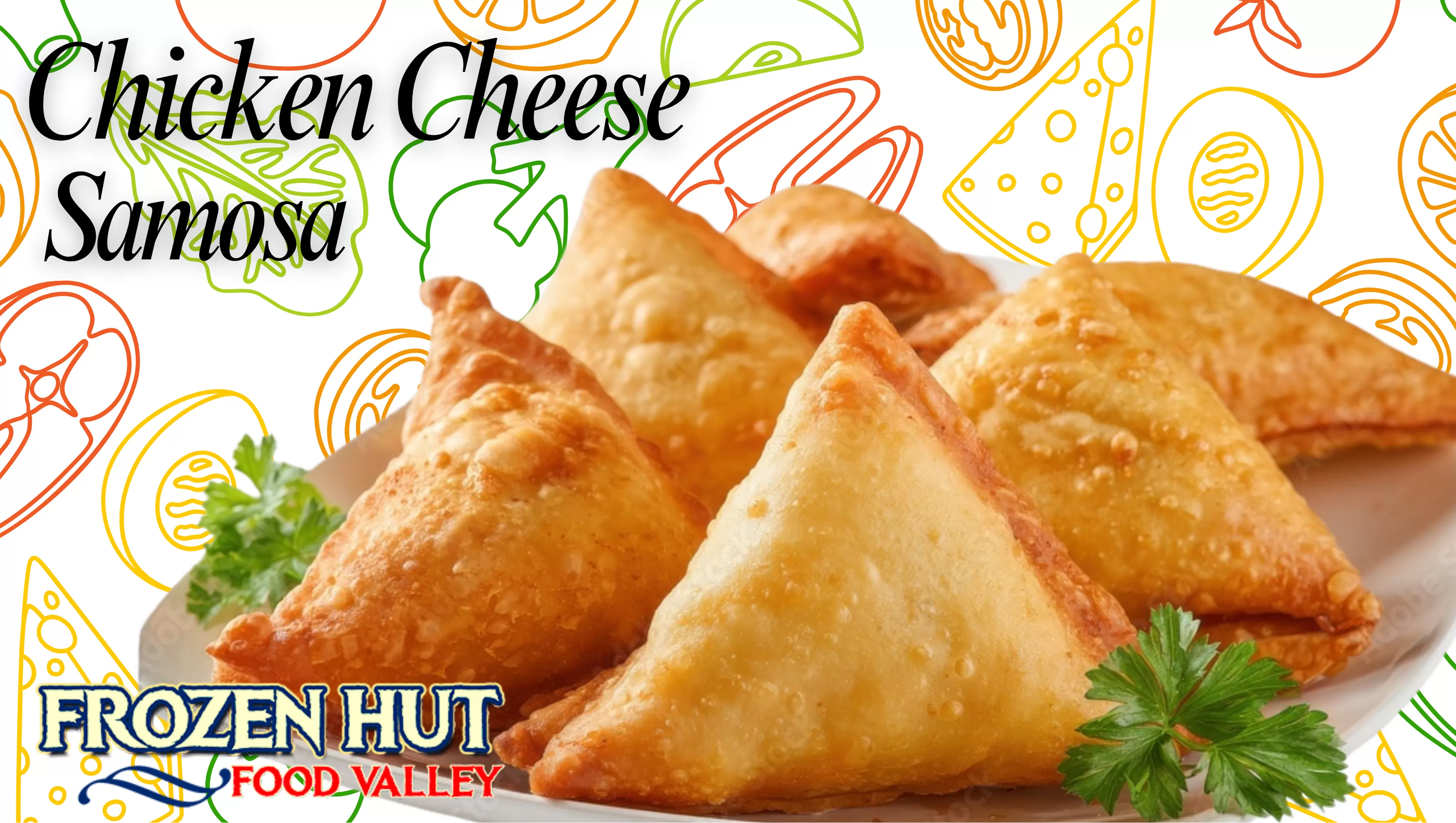 Chicken Cheese Samosa